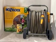 3 X ASSORTMENT OF GARDEN ITEMS TO INCLUDE HOZELOCK CART