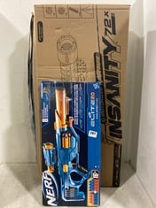 ZURU XSHOT MOTORIZED RAGE FIRE INSANITY GUN AND NERF ELITE 2.0 EAGLEPOINT RD-8 DART BLASTER