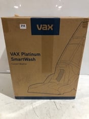 VAX PLATINUM SMARTWASH CARPET WASHER MODEL NO- CDCW-SWXS - RRP £299