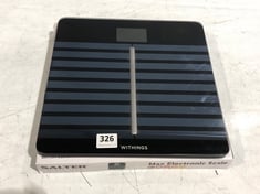 SALTER MAX ELECTRONIC SCALE TO INCLUDE WITHINGS BODY CARDIO SCALES