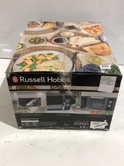 RUSSELL HOBBS COLOURS PLUS+ COMPACT MANUAL MICROWAVE MODEL NO-RHMM701B-N