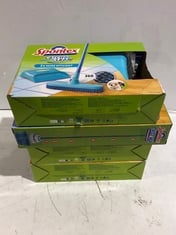 3 X SPONTEX CATCH & CLEAN TO INCLUDE SPONTEX TWIST MOP ULTRA COMPACT KIT