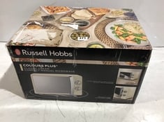 RUSSELL HOBBS COLOURS PLUS+ COMPACT MANUAL MICROWAVE MODEL NO-RHMM701C-N