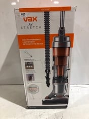 VAX AIR STRETCH VACUUM CLEANER IN ORANGE AND SILVER MODEL NO- U85-AS-BE - RRP £99