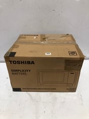 TOSHIBA SIMPLICITY MATTERS 20L MICROWAVE MODEL NO- MM-EM20P(WH)