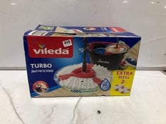 4 X ASSORTED KITCHEN MOPS TO INCLUDE VILEDA ULTRAMAX 2IN1 MICROFIBRE