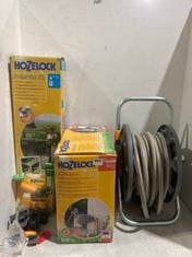 3 X ASSORTED GARDEN ITEMS TO INCLUDE HOZELOCK PULSAR PLUS 12L GARDEN SPRAYER