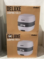 2 X ENDERS DELUXE CAMPING TOILET TOTAL RRP- £120