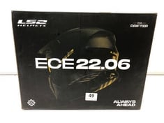 LS2 HELMETS ECE22.06 OF606 DRIFTER SOLID MATT BLACK SIZE M RRP- £99.99