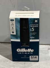 BRAUN GILLETTE INTIMATE HAIR TRIMMER I5