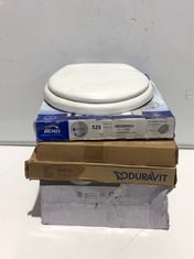 5 X ASSORTED TOILET SEATS TO INCLUDE BEMIS MOULDED WOOD TOILET SEAT