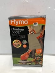 FLYMO CONTOUR 500E ELECTRIC GRASS TRIMMER TO INCLUDE TERRATEK CORDLESS GRASS SHEAR