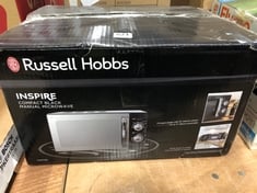 RUSSELL HOBBS INSPIRE COMPACT MANUAL MICROWAVE MODEL NO-RHM1731B