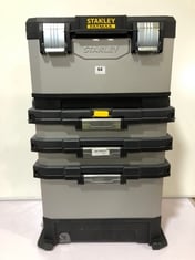 STANLEY FATMAX ROLLING WORKSHOP TOOL BOX HEAVY DUTY WITH METAL LATCHES RRP- £193