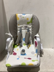 KINDERKRAFT YUMMY HIGHCHAIR MULTI RRP- £109