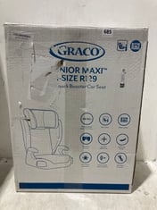 GRACO JUNIOR MAXI I-SIZE R129 HIGHBACK BOOSTER CAR SEAT