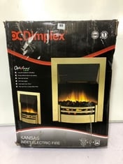 DIMPLEX KANSAS INSET ELECTRIC FIRE RRP- £180