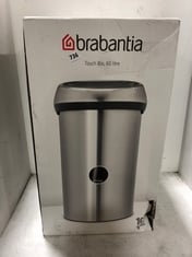 BRABANTIA TOUCH BIN 60 LITRE MATT BLACK RRP- £129.99