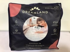 DREAMLAND ORGANIC COTTON WARMING BLANKET DUAL CONTROL KING SIZE - RRP £150