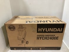 HYUNDAI GARDEN SHREDDER HYCH2400E RRP- £139.99