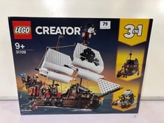 LEGO CREATOR 3-IN-1 31109 PIRATE SHIP RRP- £114.99