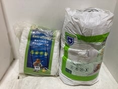 5 X ASSORTED BEDDING TO INCLUDE SILENTNIGHT KING SIZE ANTI-ALLERGY DUVET 7.5TOG