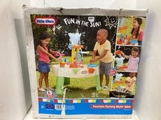 LITTLE TIKES FOUNTAIN FACTORY WATER TABLE