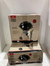 2 X GRILL CHEF KETTLE BBQ MODEL NO-11316