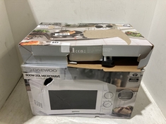 DAEWOO 800W 20L MICROWAVE TO INCLUDE DAEWOO DOUBLE HOT PLATE