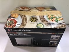 RUSSELL HOBBS TOUCH CONTROL COMPACT DIGITAL MICROWAVE MODEL NO-RHMT2004B