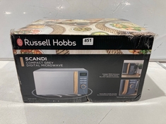 RUSSELL HOBBS SCANDI COMPACT DIGITAL MICROWAVE MODEL NO-RHMD714G-MN