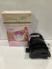 3 X ASSORTED MASSAGERS TO INCLUDE SNAILAX SL-598 FOOT MASSAGER