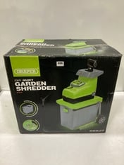 DRAPER 230V GARDEN SHREDDER 97974 RRP- £219.93