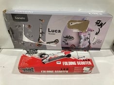 XOOTZ FOLDING SCOOTER LED TO INCLUDE LIONELO LUCA SCOOTER