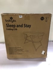 BABYLO SLEEP AND STAY FOLDING CRIB