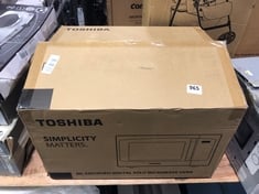 TOSHIBA DIGITAL SOLO MICROWAVE OVEN MODEL NO-ML-EM23P(BS)