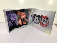 SIMBA DISNEY 100 SPECIAL EDITION MICKEY & MINNIE PLUSH FIGURES