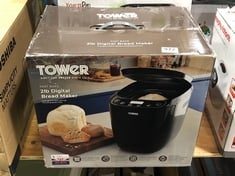 TOWER FAST BAKE 2LB DIGITAL BREAD MAKER