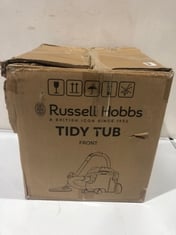 RUSSELL HOBBS TIDY TUB VACUUM CLEANER MODEL NO-RHTV2001