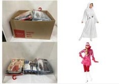 X12 ASSORTED ADULT FANCY DRESS TO INCLUDE RUBIE'S OFFICIAL PENELOPE PITSTOP FANCY DRESS - MEDIUM, RUBIE'S 810357S OFFICIAL STAR WARS PRINCESS LEIA COSTUME, WOMEN'S, SMALL, AMSCAN 9907070 - COWBOY WES