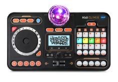 X4 ASSORTED MUSIC ITEMS TO INCLUDE VTECH KIDI DJ MIX (BLACK), TOY DJ MIXER FOR KIDS WITH 15 TRACKS AND 4 MUSIC STYLES, WITH LIGHTS AND EFFECTS, EDUCATIONAL TOY, INTERACTIVE TOY FOR KIDS AGED 6 YEARS