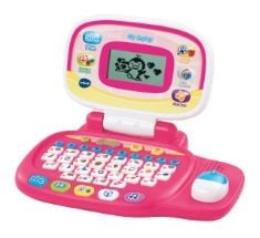 X10 ASSORTED KIDS ITEMS TO INCLUDE VTECH PRE SCHOOL LAPTOP INTERACTIVE EDUCATIONAL KIDS COMPUTER TOY WITH 30 ACTIVITIES SUITABLE FOR CHILDREN 3, 4, 5+ YEAR OLDS BOYS & GIRLS, PINK,ENGLISH VERSION, IN