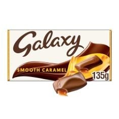 68 X GALAXY SMOOTH CARAMEL & MILK CHOCOLATE BAR 135G BB: 20/10/24.