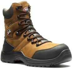 V12 MEN'S ROCKY IGS INDUSTRIAL BOOT, BROWN, 9 UK WIDE.