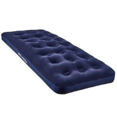 X6 ASSORTED AIRBEDS TO INCLUDE EUROHIKE SINGLE AIRBED WITH FLOCKED FINISH FOR ADULTS, TEENS & KIDS, DURABLE, COMPACT, PORTABLE, BLOW UP, INFLATABLE MATTRESS, IDEAL FOR CAMPING, FESTIVALS OR OVERNIGHT