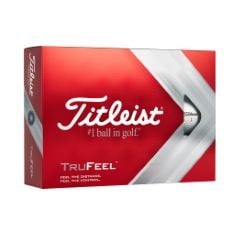 APPROX X50 ASSORTED GOLF ITEMS TO INCLUDE TITLEIST TRUFEEL GOLF BALLS, WHITE.