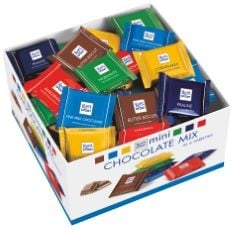 16 X RITTER SPORT VARIETY MINI'S SHARE BOX [PACKAGING MAY VARY] BB: 10/11/24.