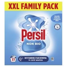 X11 ASSORTED CLEANING PRODUCTS TO INCLUDE PERSIL NON BIO WASHING POWDER XXL FAMILY PACK GENTLE NEXT TO SENSITIVE SKIN FOR OUTSTANDING STAIN REMOVAL IN COLD WASHES 77 WASHES (3.85 KG).