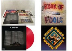 X5 ASSORTED VINYLS TO INCLUDE OUTTA SIGHT [VINYL], BOOK OF FOOLS [VINYL], YOU RUINED NEW YORK CITY FOR ME [VINYL].