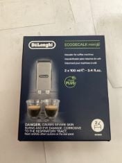 50 X DĒLONGHI DESCALER FOR COFFEE MACHINES 2X100ML.